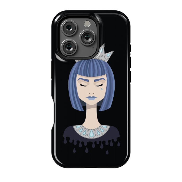 iPhone 16 Pro StrongFit Queen of sorrow by Laura Nagel