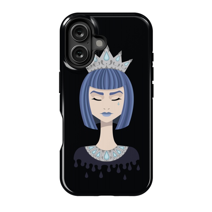 iPhone 16 StrongFit Queen of sorrow by Laura Nagel