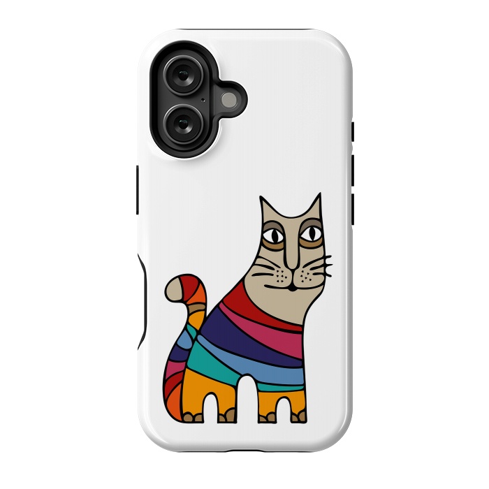 iPhone 16 StrongFit Magic Cat I by Majoih