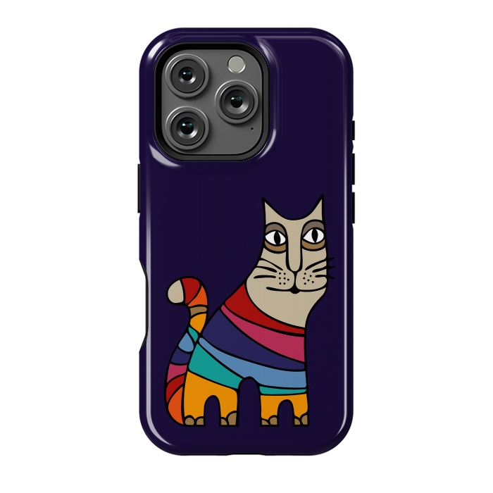 iPhone 16 Pro StrongFit Magic Cat III by Majoih