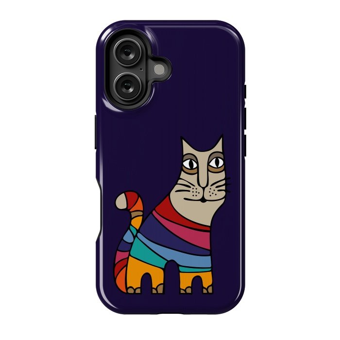 iPhone 16 StrongFit Magic Cat III by Majoih