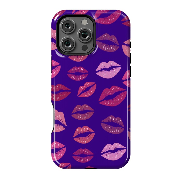 iPhone 16 Pro Max StrongFit Kisses To Color by ArtsCase