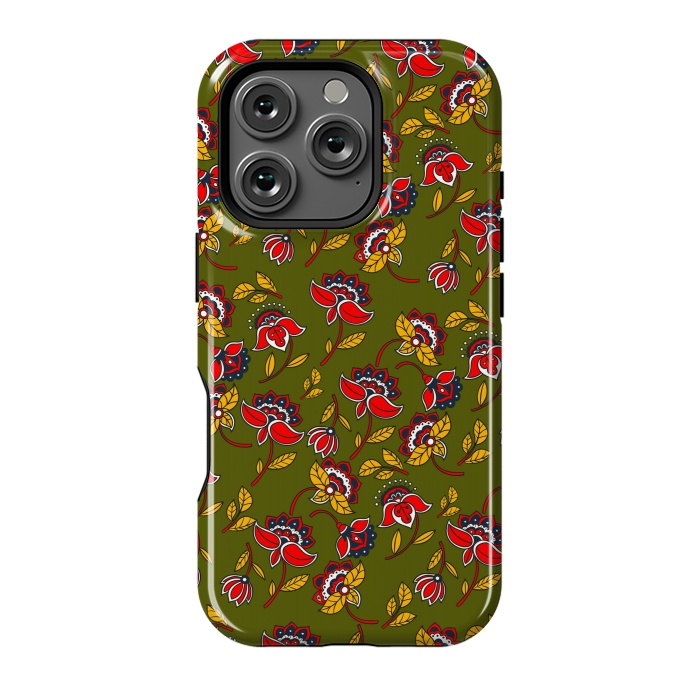 iPhone 16 Pro StrongFit Summer In Olive by ArtsCase