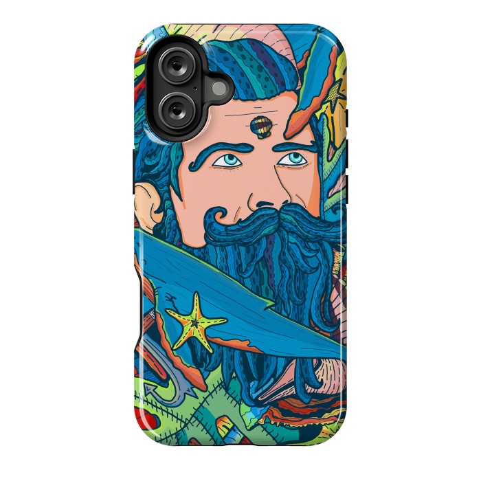 iPhone 16 Plus StrongFit The king of the sea by Steve Wade (Swade)