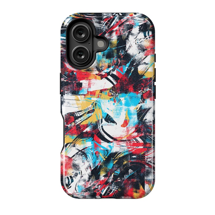 iPhone 16 StrongFit Abstract Flow II by Art Design Works