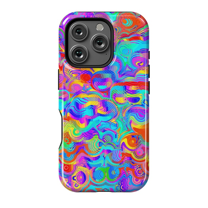 iPhone 16 Pro StrongFit Abstract Colorful Design by Art Design Works