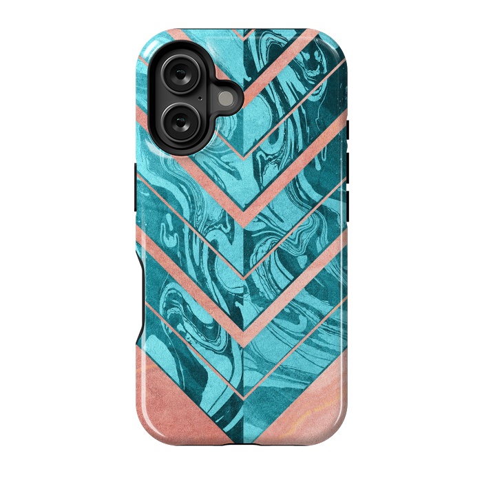 iPhone 16 StrongFit Geometric XXXXVI by Art Design Works