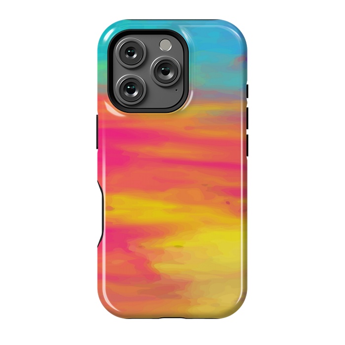 iPhone 16 Pro StrongFit RAINBOW SHADES 3  by MALLIKA