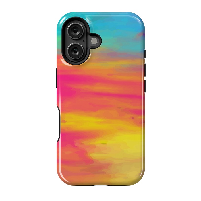 iPhone 16 StrongFit RAINBOW SHADES 3  by MALLIKA