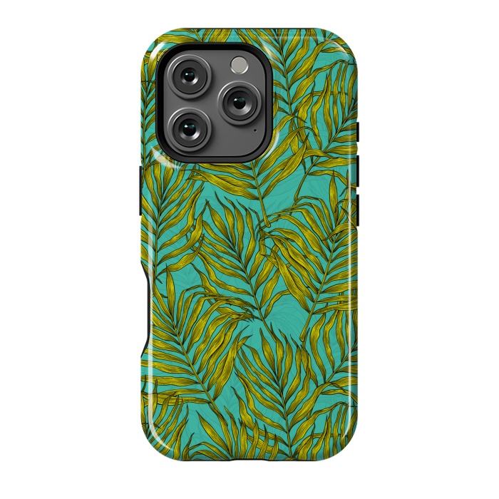 iPhone 16 Pro StrongFit Palm leaves by Katerina Kirilova