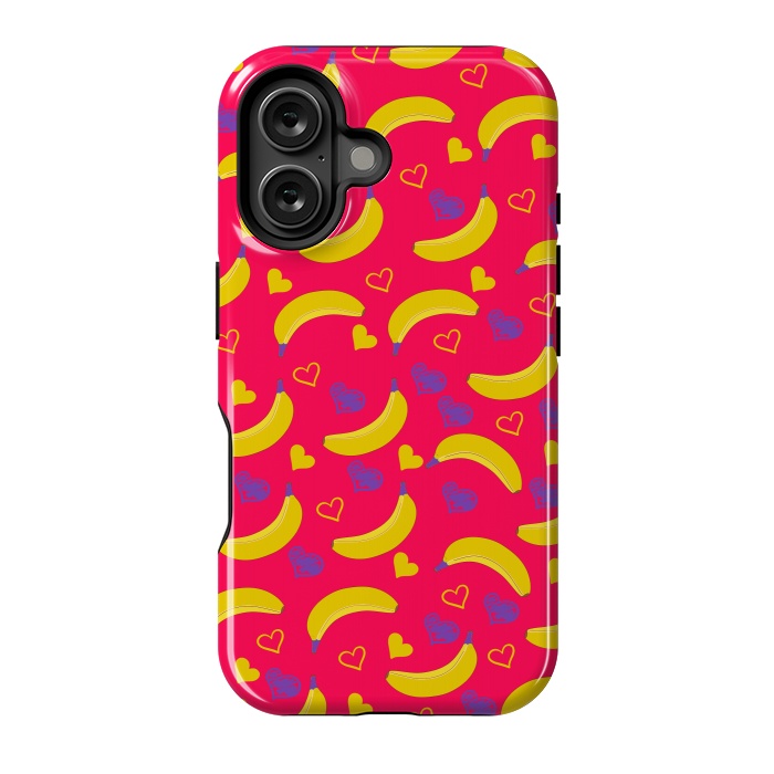 iPhone 16 StrongFit Pop Art Style Bananas by ArtsCase