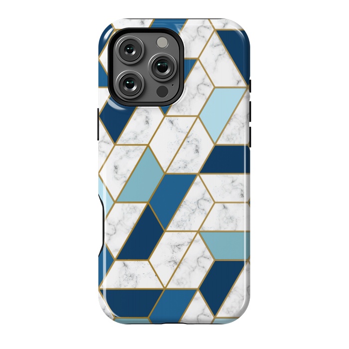 iPhone 16 Pro Max StrongFit Ocean Marble 051 by ArtsCase