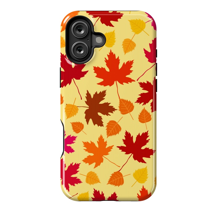 iPhone 16 Plus StrongFit Autumn Comes Covering The Leaves by ArtsCase