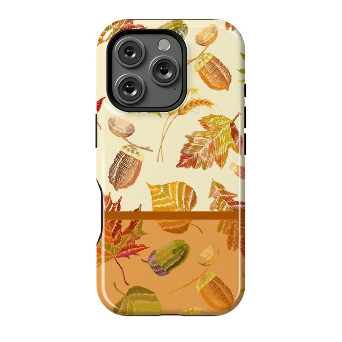 iPhone 16 Pro StrongFit Nuts For Autumn by ArtsCase