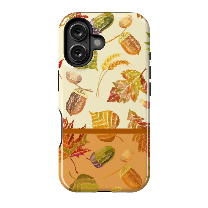 iPhone 16 StrongFit Nuts For Autumn by ArtsCase