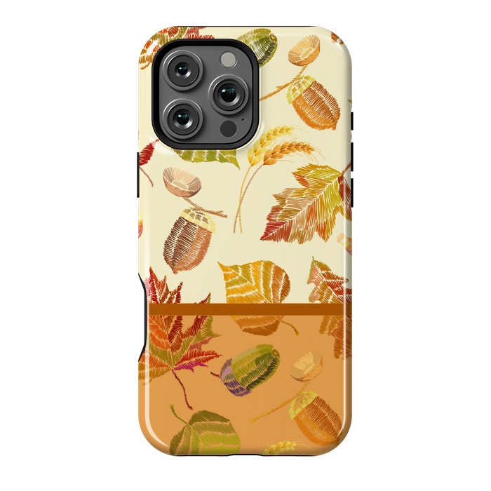 iPhone 16 Pro Max StrongFit Nuts For Autumn by ArtsCase