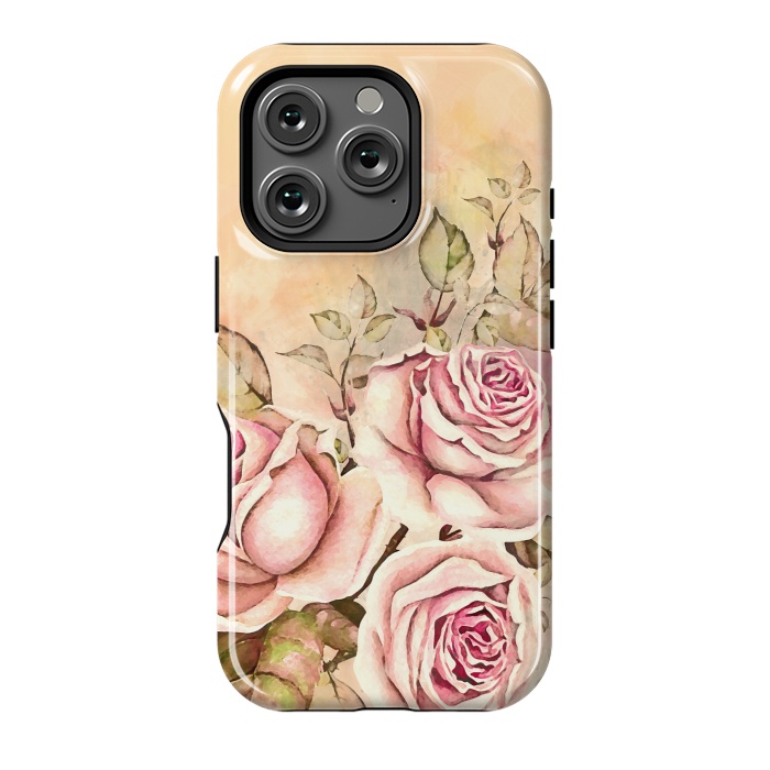 iPhone 16 Pro StrongFit Sweet Rosa by Creativeaxle