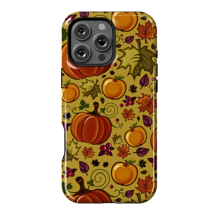 iPhone 16 Pro Max StrongFit Pumpkin, Autumn Rich Pumpkin by ArtsCase