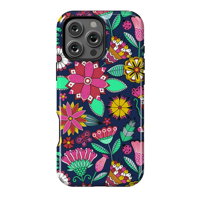 iPhone 16 Pro Max StrongFit Flowers In Paradise by ArtsCase