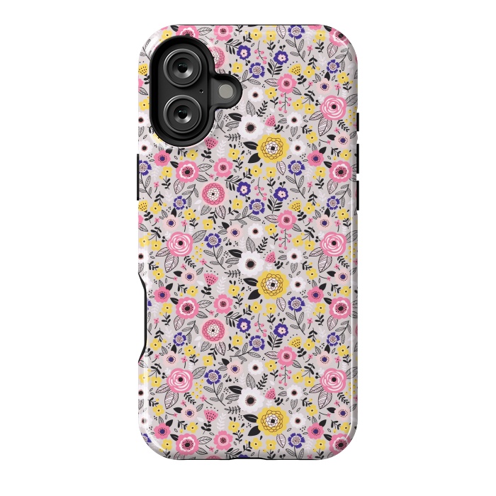 iPhone 16 Plus StrongFit Flower Cake by ArtsCase