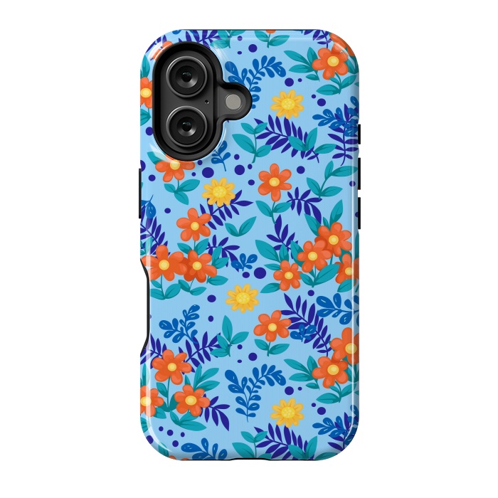 iPhone 16 StrongFit Orange Jasmine by ArtsCase