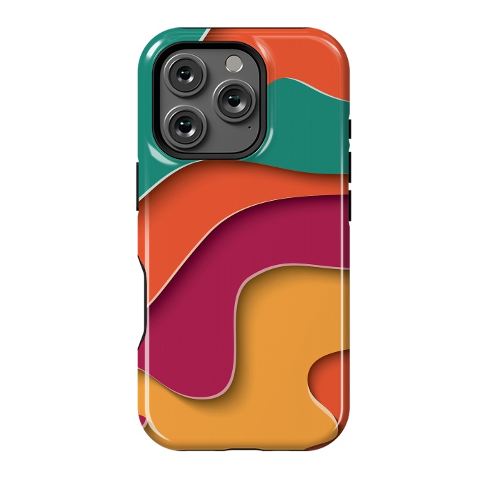 iPhone 16 Pro StrongFit Paper Cutout 024 by Jelena Obradovic