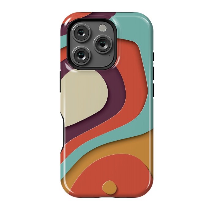 iPhone 16 Pro StrongFit Paper Cutout 031 by Jelena Obradovic