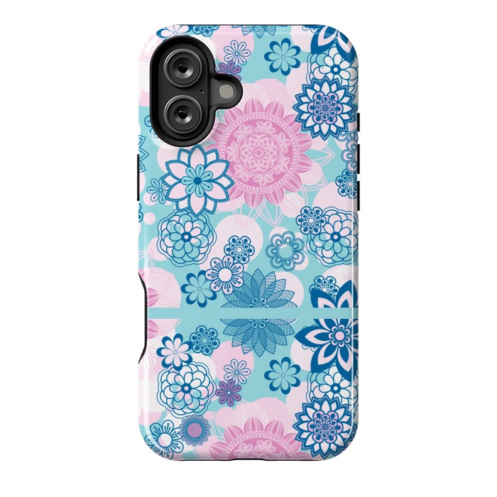 iPhone 16 Plus StrongFit Mandalas In Beautiful Pastel Colors by ArtsCase