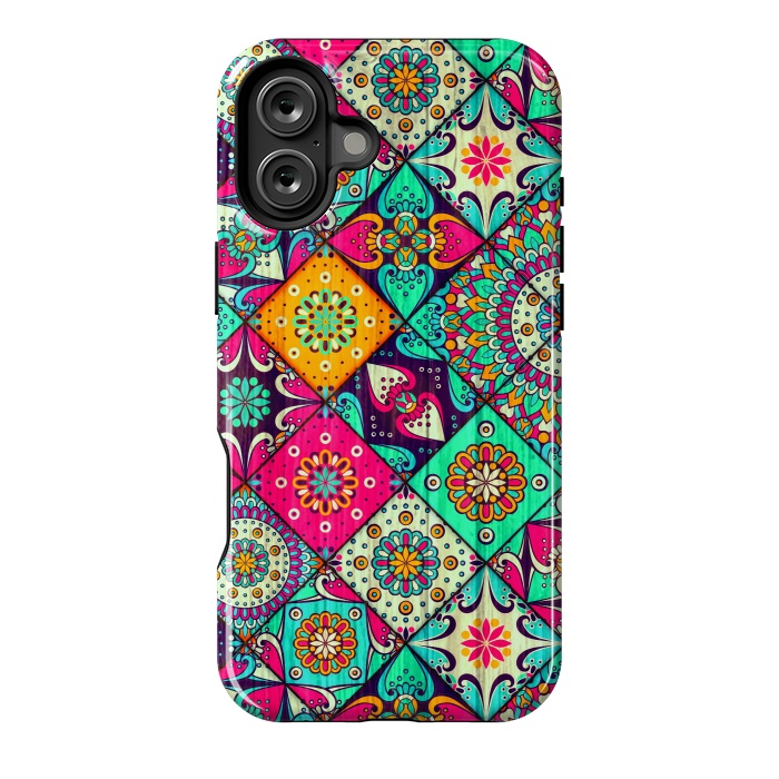 iPhone 16 Plus StrongFit Party Of Colors And Mandalas by ArtsCase