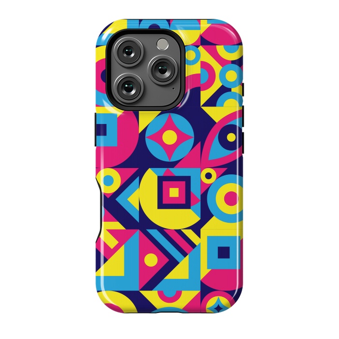 iPhone 16 Pro StrongFit MULTI ABSTRACT PATTERN by MALLIKA