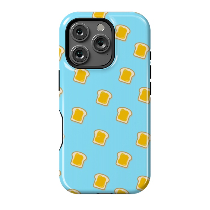 iPhone 16 Pro StrongFit BREAD BUTTER PATTERN by MALLIKA