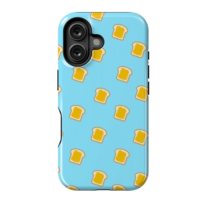 iPhone 16 StrongFit BREAD BUTTER PATTERN by MALLIKA