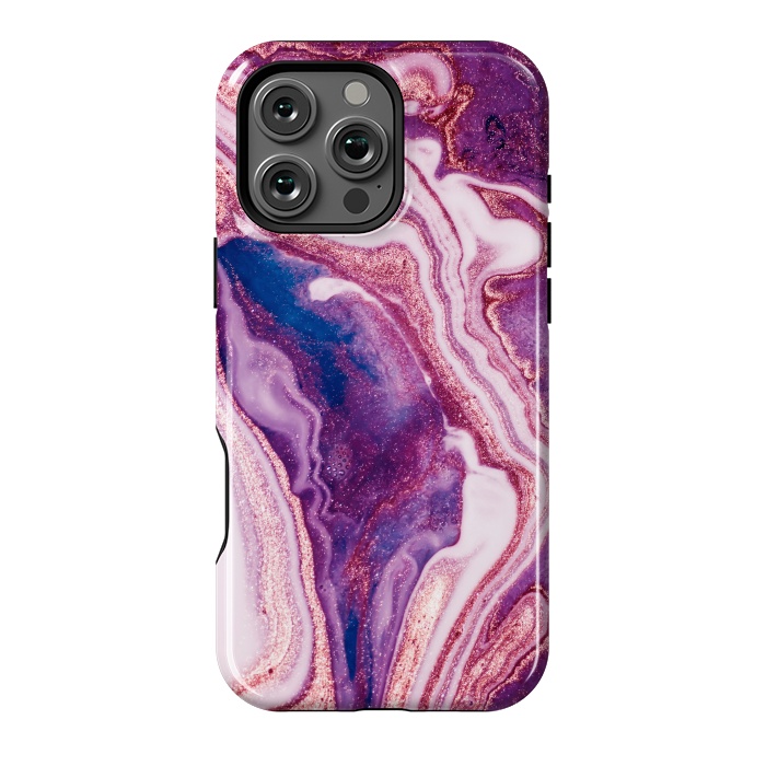 iPhone 16 Pro Max StrongFit swirls of marble by ArtsCase