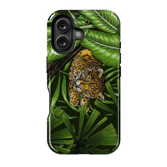 iPhone 16 StrongFit Jaguar 1 by Katerina Kirilova