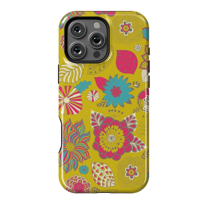 iPhone 16 Pro Max StrongFit country flowers for summer by ArtsCase