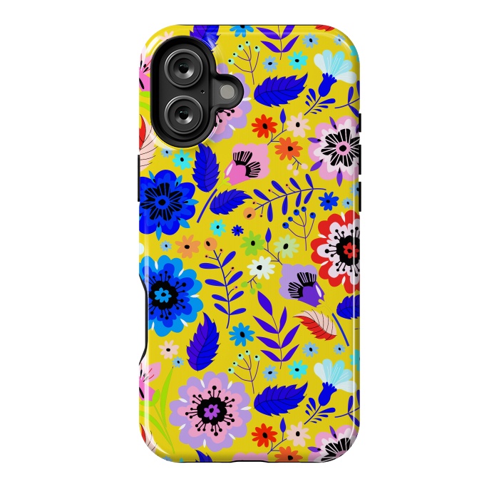 iPhone 16 Plus StrongFit beautiful flowers party for summer by ArtsCase