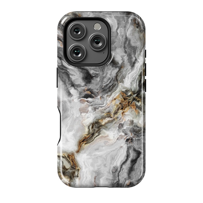 iPhone 16 Pro StrongFit Marble N256 by ArtsCase