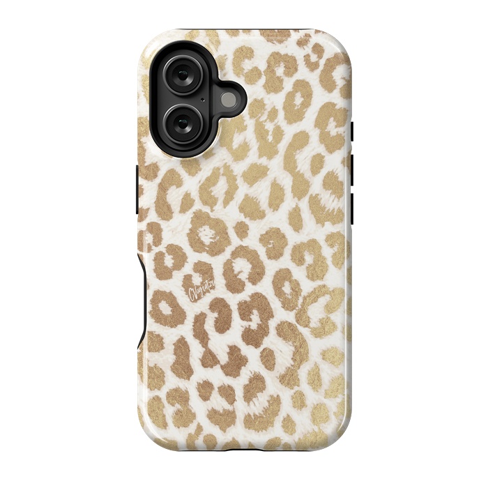 iPhone 16 StrongFit ReaL LeOpard - Greek Ancient Gold by ''CVogiatzi.