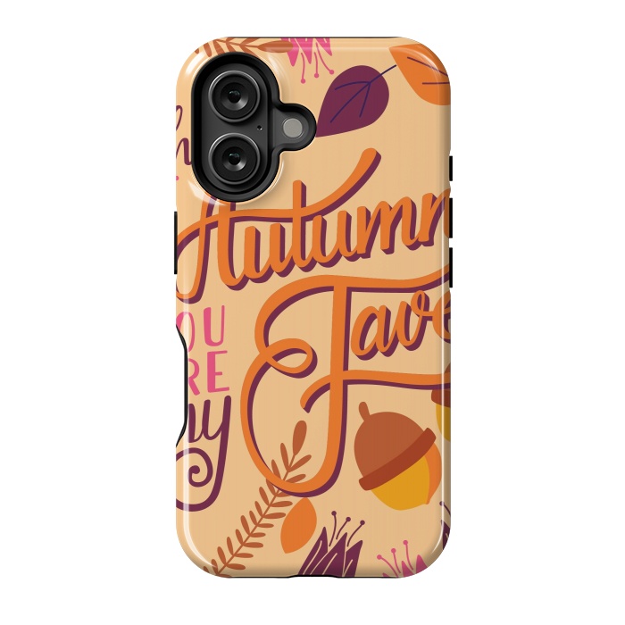 iPhone 16 StrongFit Autumn, you are my fave 001 by Jelena Obradovic