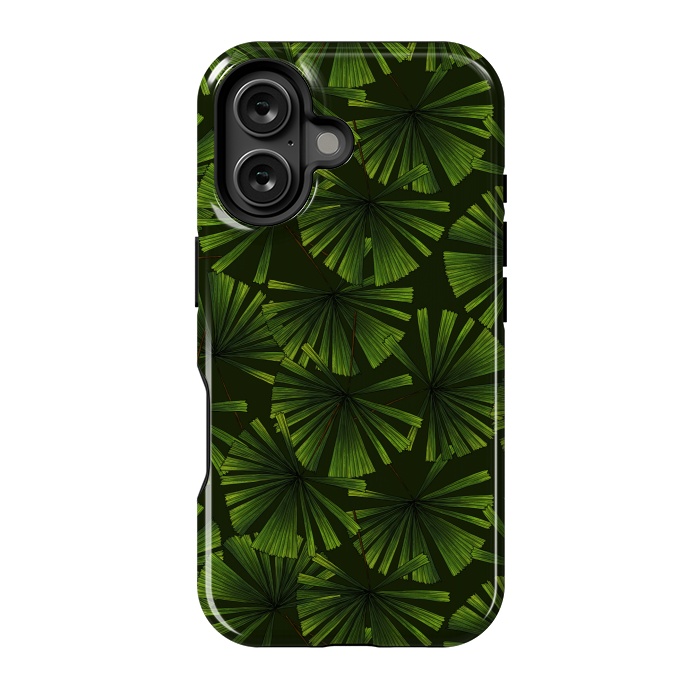 iPhone 16 StrongFit Palm leaves 2 by Katerina Kirilova