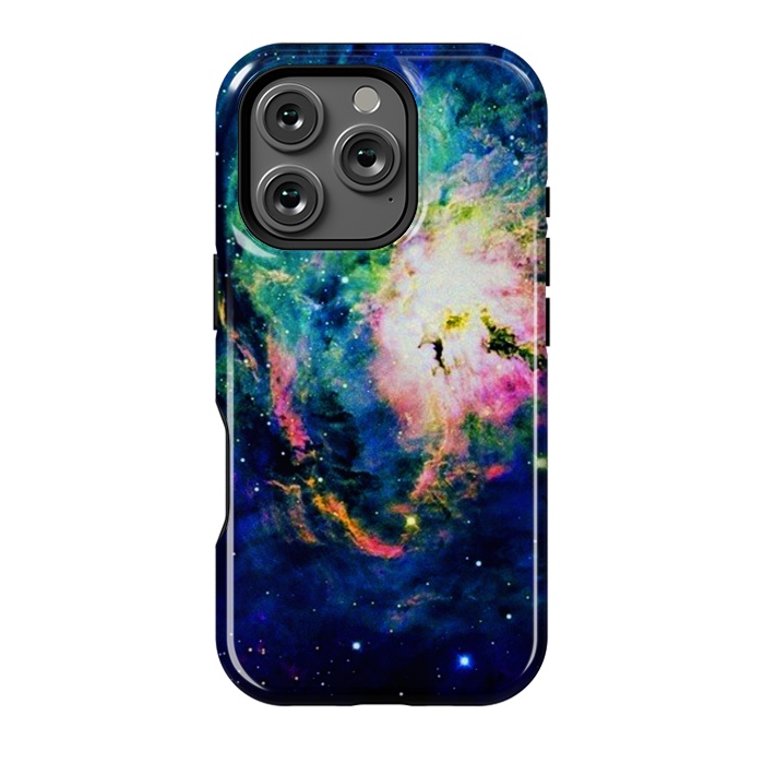 iPhone 16 Pro StrongFit colorful nebula by haroulita