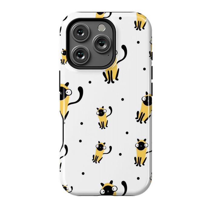 iPhone 16 Pro StrongFit cool cats by haroulita