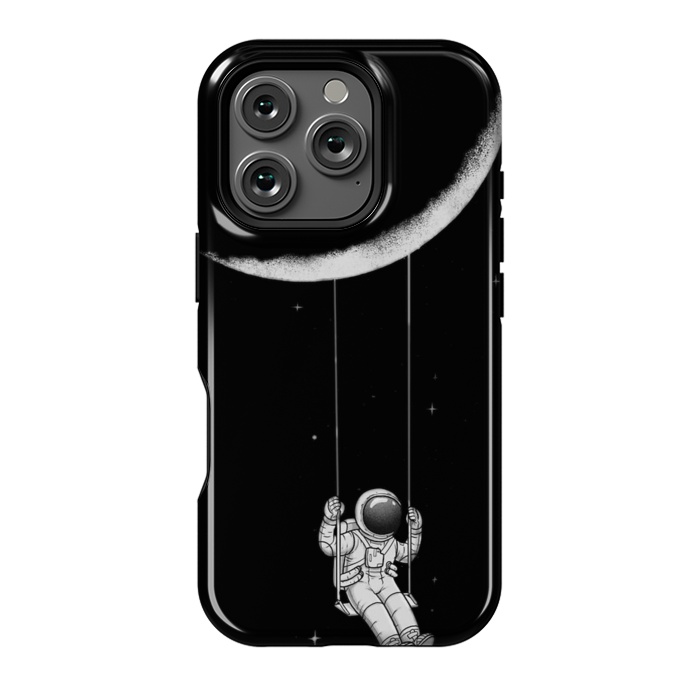 iPhone 16 Pro StrongFit moon astronaut by haroulita