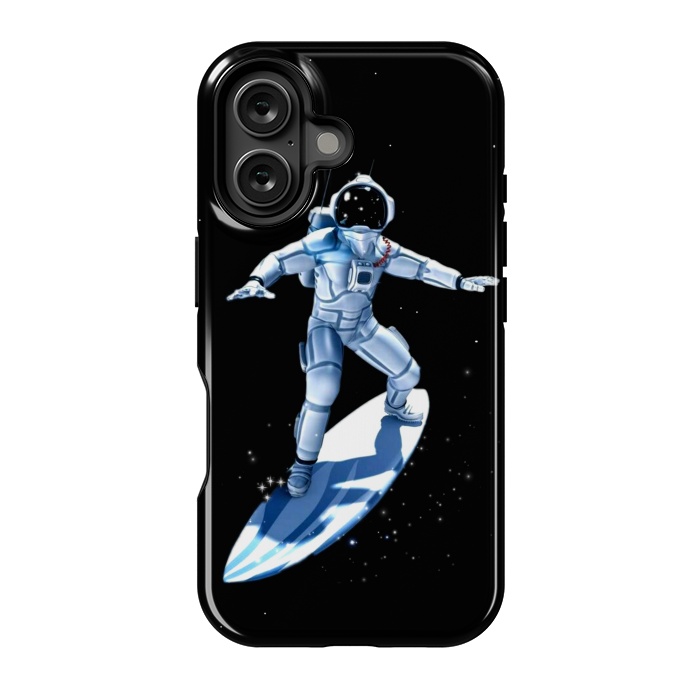 iPhone 16 StrongFit surf astronaut by haroulita