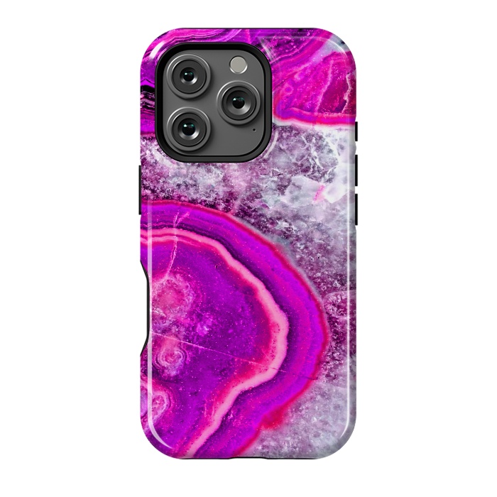 iPhone 16 Pro StrongFit agate slice by haroulita