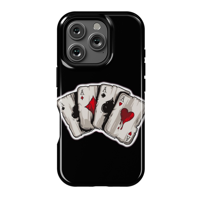 iPhone 16 Pro StrongFit full of aces by haroulita