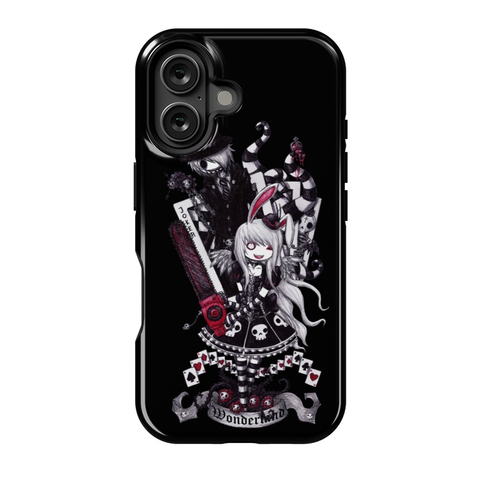 iPhone 16 StrongFit alice in wonderland by haroulita