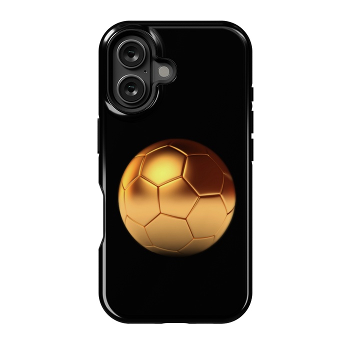 iPhone 16 StrongFit gold ball  by haroulita