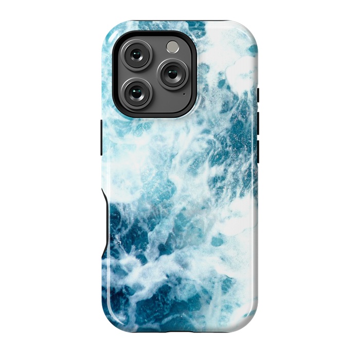 iPhone 16 Pro StrongFit sea waves x by haroulita