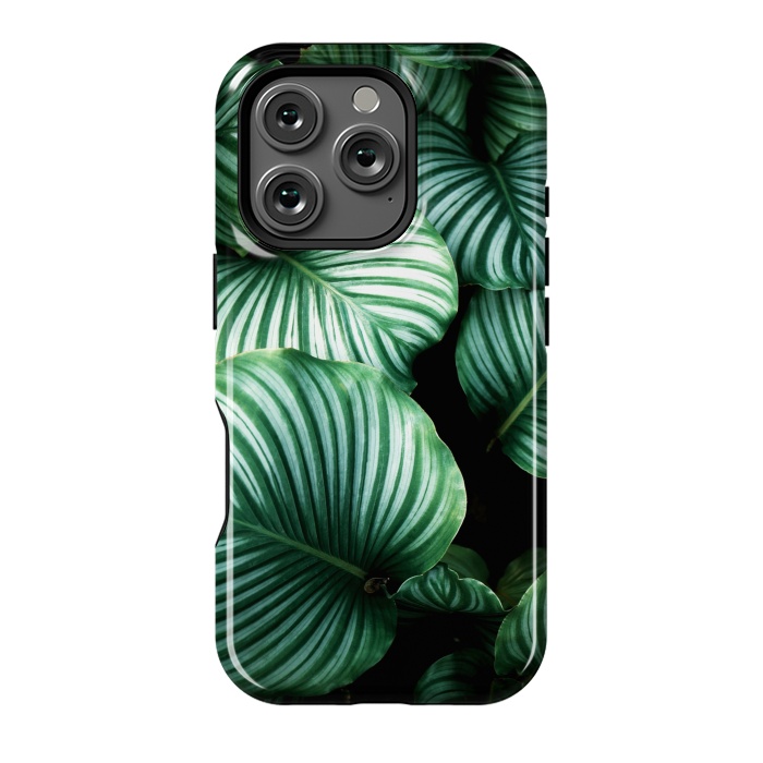 iPhone 16 Pro StrongFit tropical leaves by haroulita